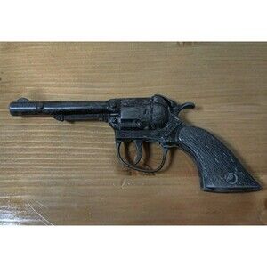 Vintage Gabriel Diecast Metal Toy Cap Gun 6" Made In USA